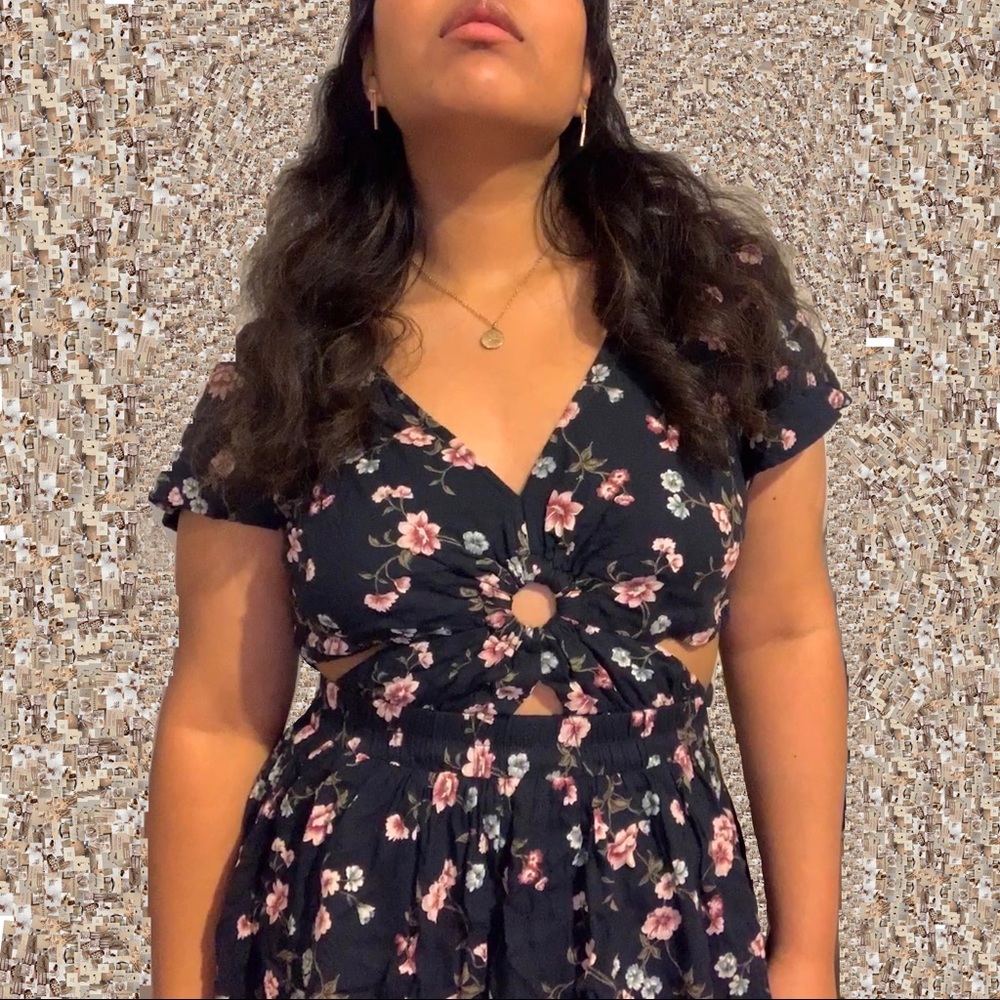 Floral summer dress